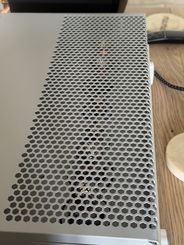 tubes through grills