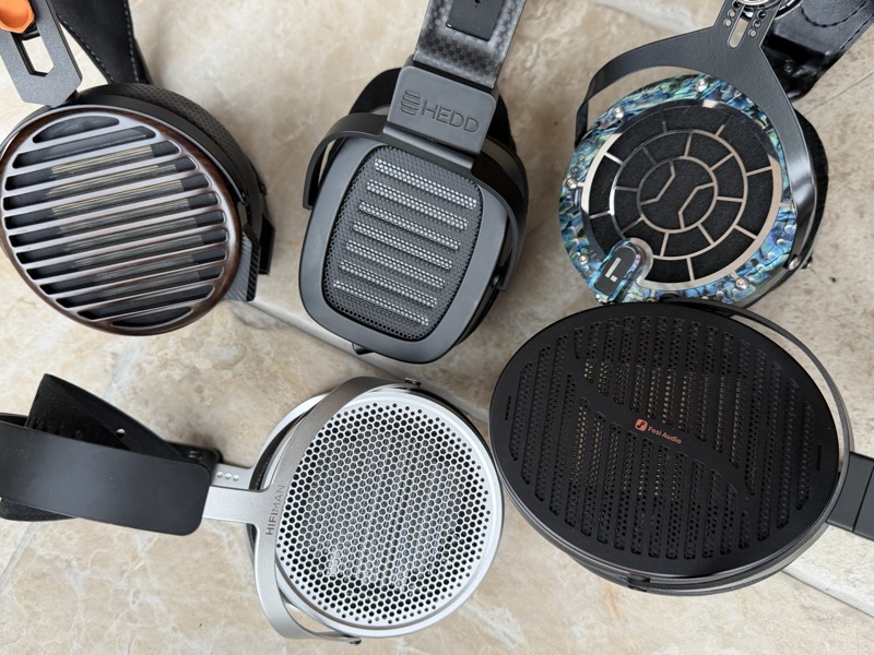 a second angle of the same group of headphones
