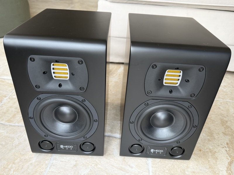 front view of the pair of monitors