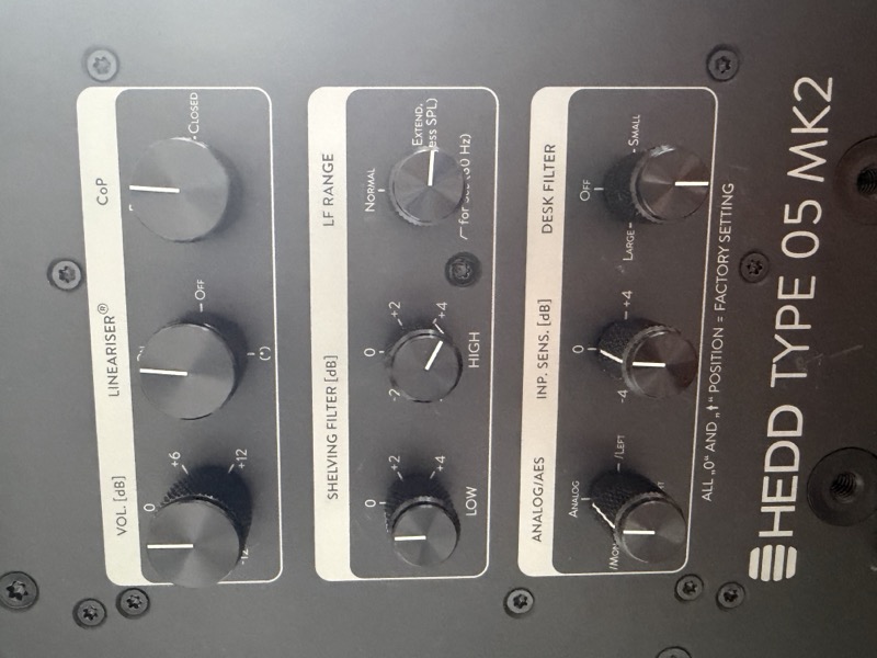 the rear-panel settings used for my WFH desktop setup