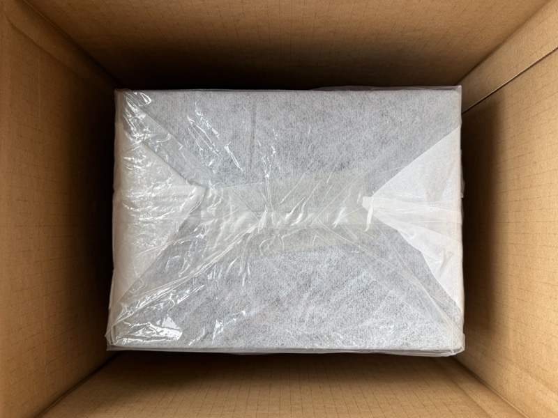 wrapped contents in the box