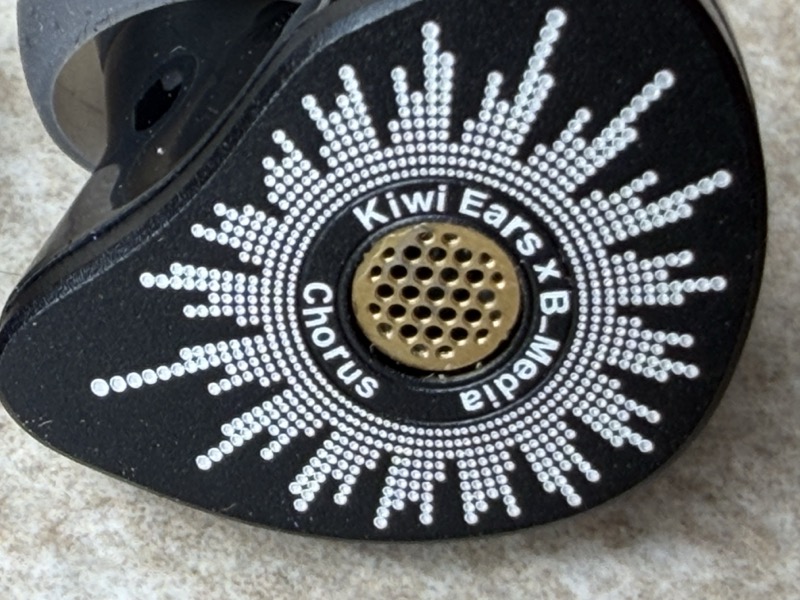 IEM faceplate closeup