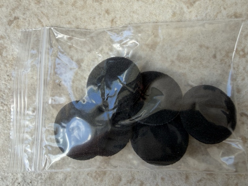 spare foam covers bag