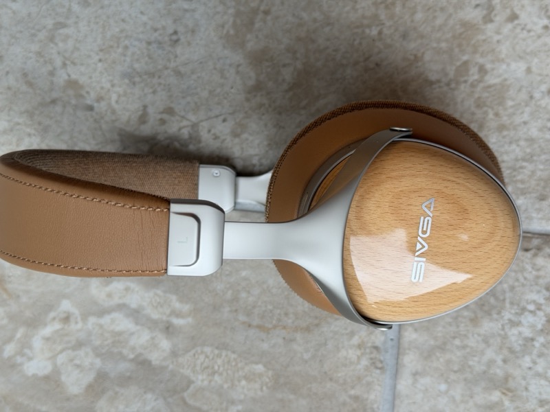 the beechwood earcup from the side