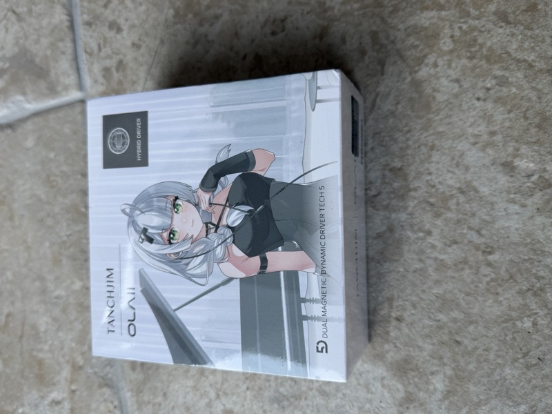 tanchjim ola II packaging box with character artwork
