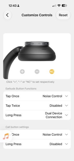 customize controls and button functions