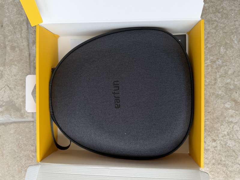 travel case in box