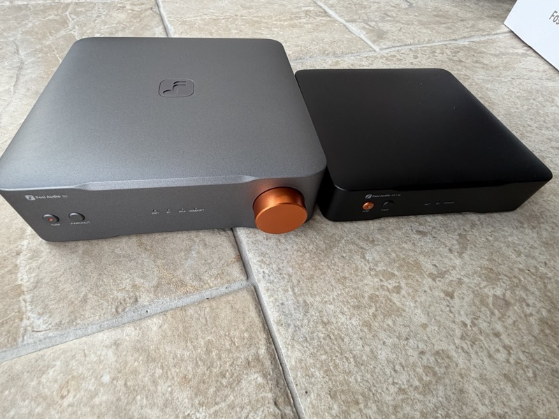 the s3 lite and s3 front panels side by side, the s3 with its orange volume knob