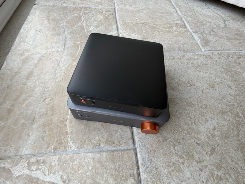 the s3 lite sitting on top of the larger s3